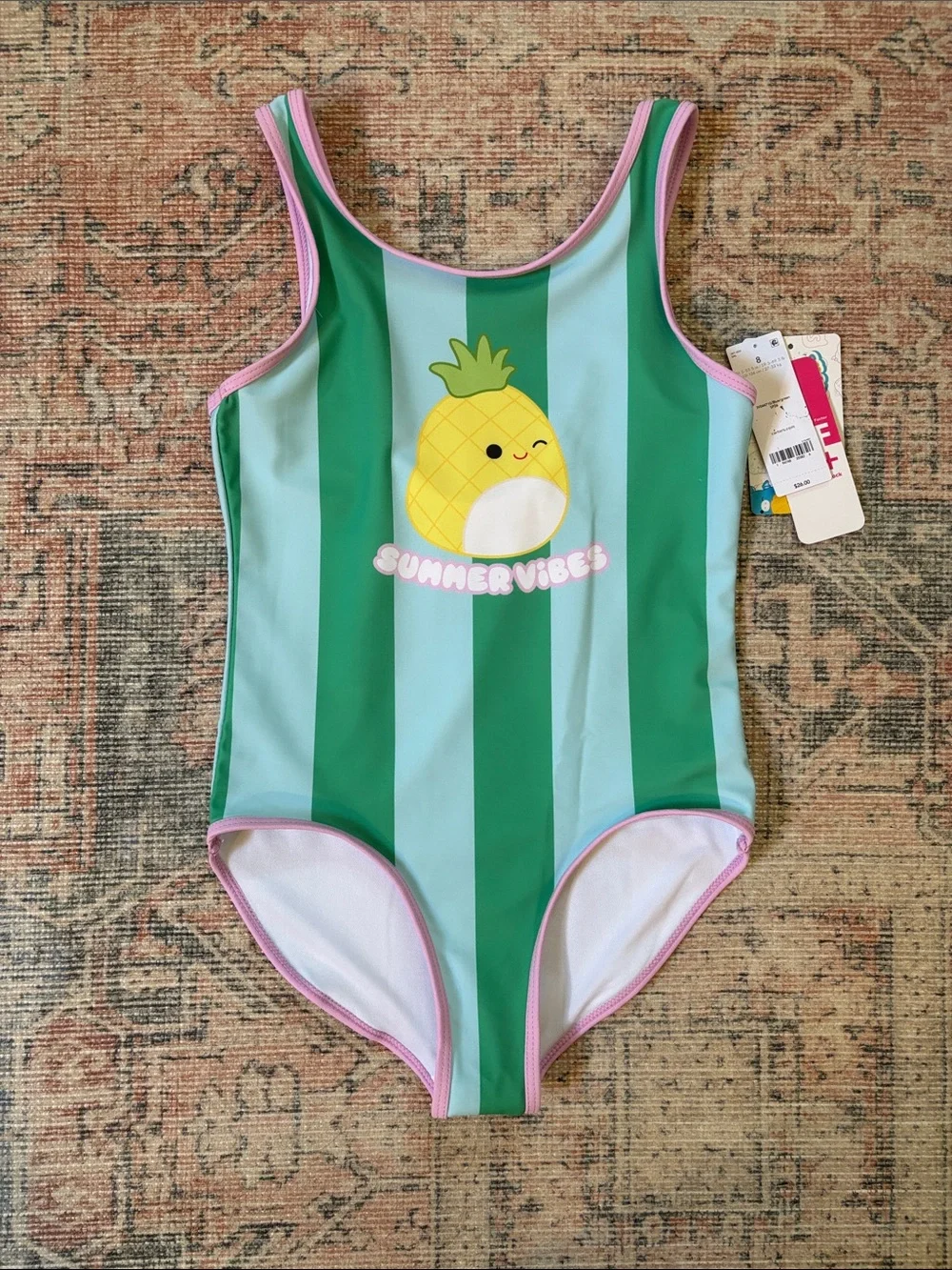 Carter's Squishmallows One-Piece Swimsuit Size 8